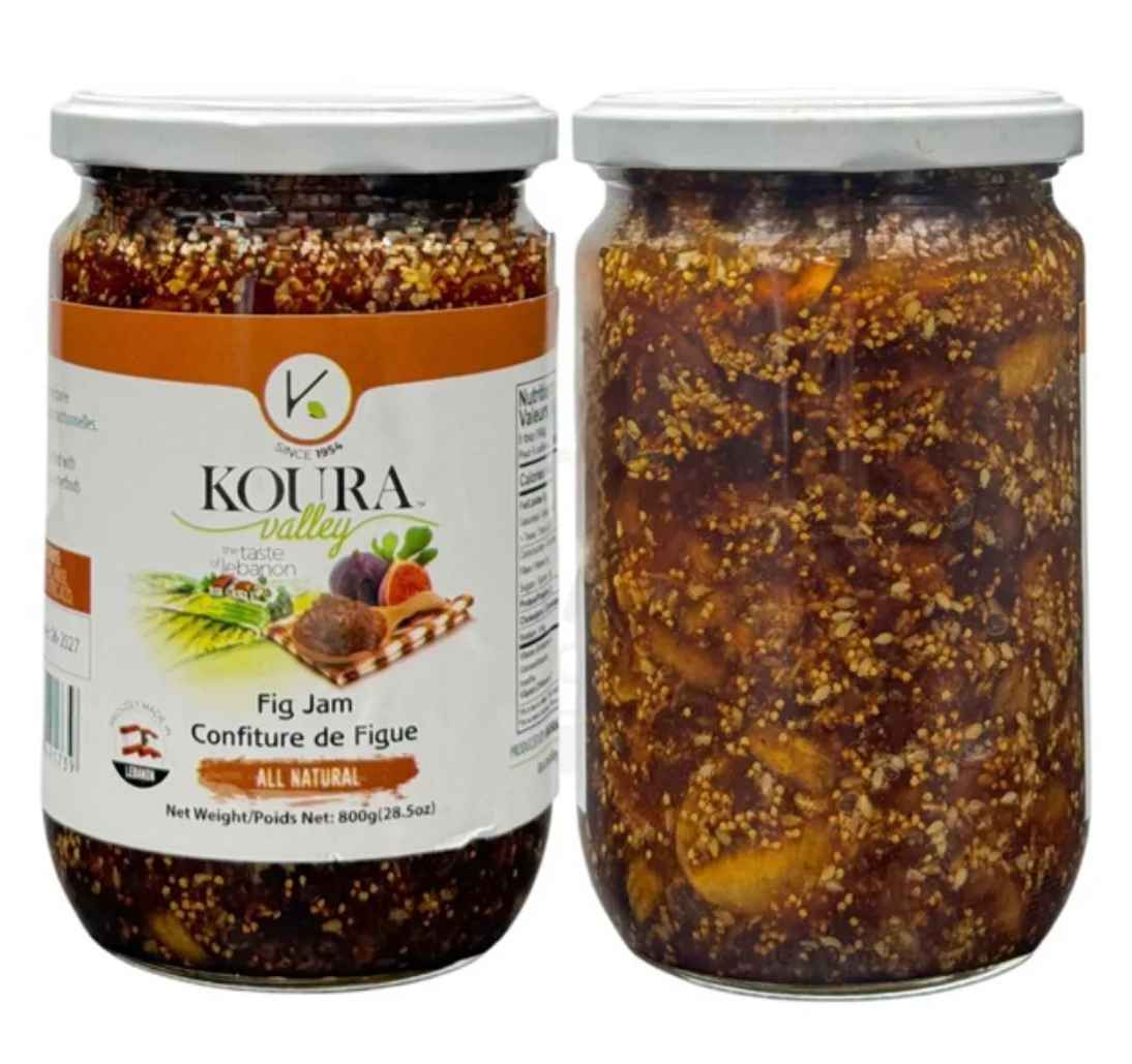 SOUHOUL AL KOURA FIG JAM 800 G X 12 CT