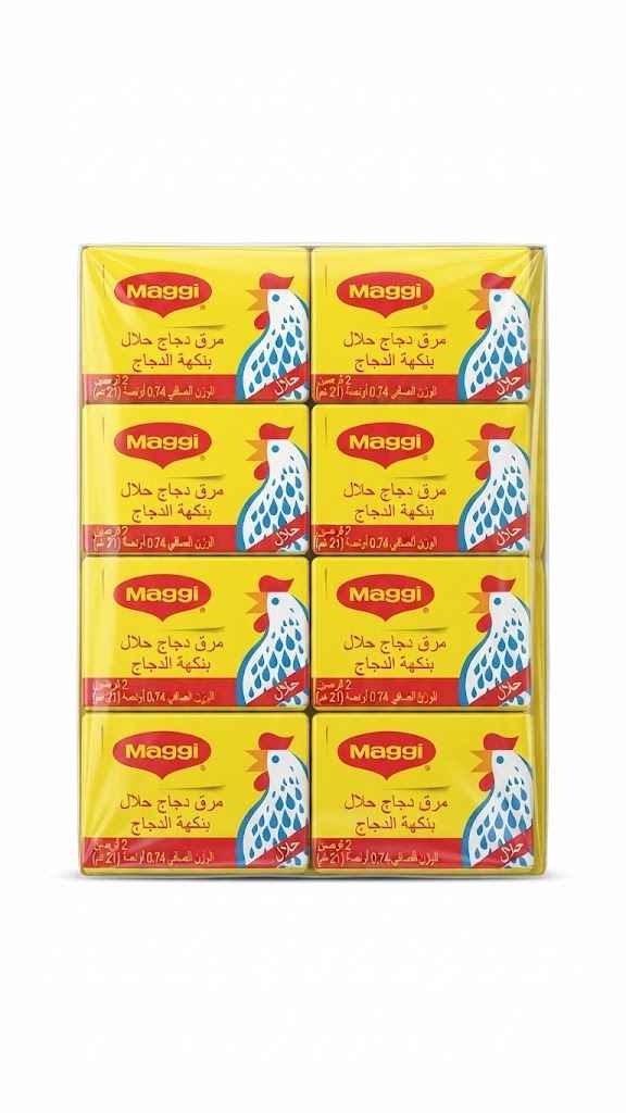 MAGGIE CHICKEN BOUILLON EGYPT 21 G X 24 CT X 24 PCS
