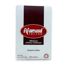 AL AMEED MEDIUM ROAST GROUND COFFEE 266 G X 20 CT