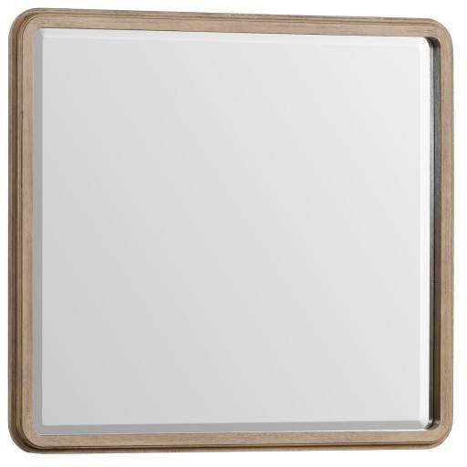MIRROR, WOOD FRAME, 36X40,