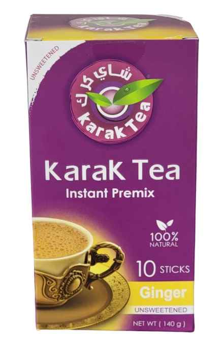 KARAK GINGER TEA UNSWEETENED 20 G X 10 CT X 12 PCS