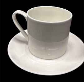 TEA CUP AND SAUCER 12PCS SET TABLE SAWYER (QTY/CTN 6.00 UNIT)