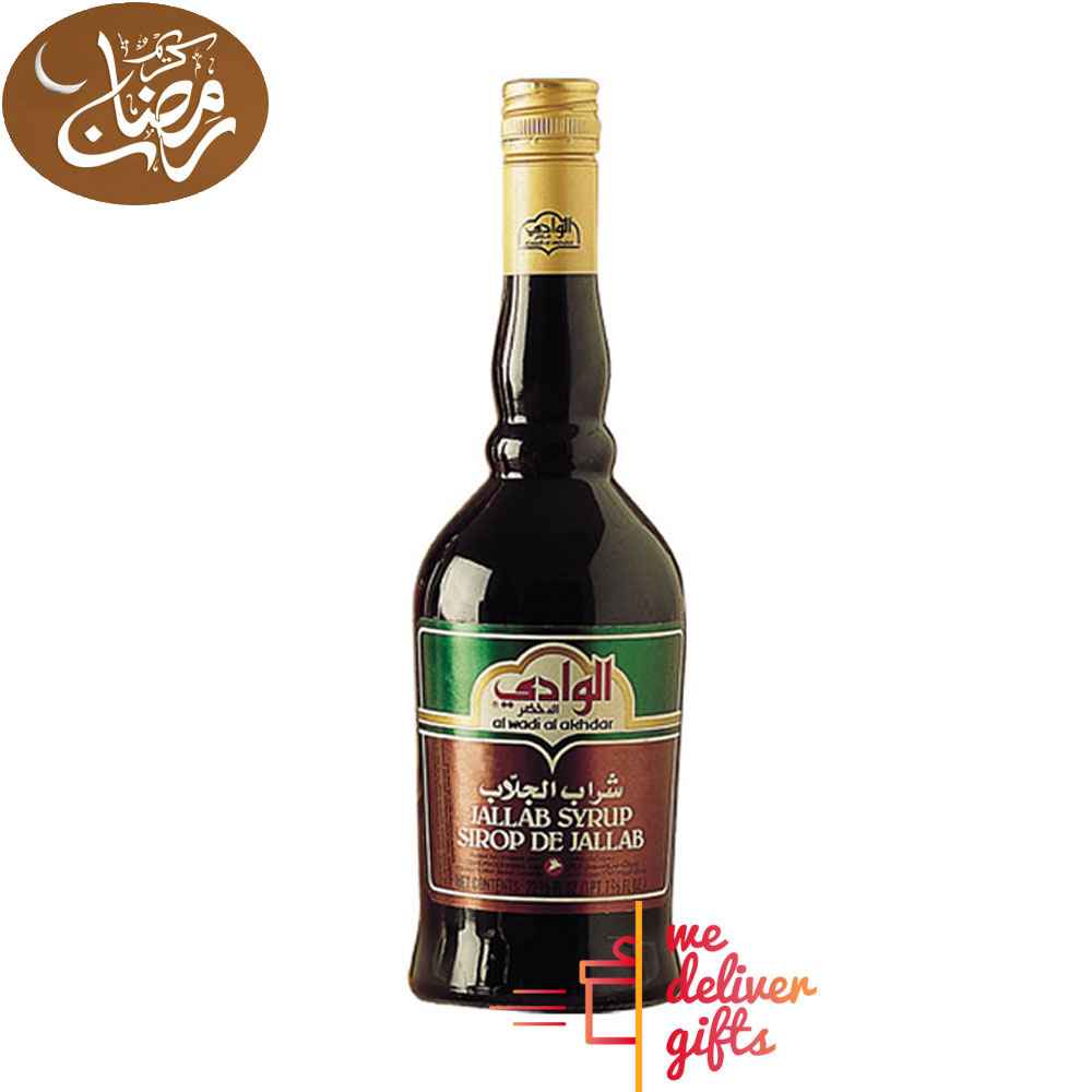 CROWN JALLAB SYRUP GLASS 600ML X 12CT