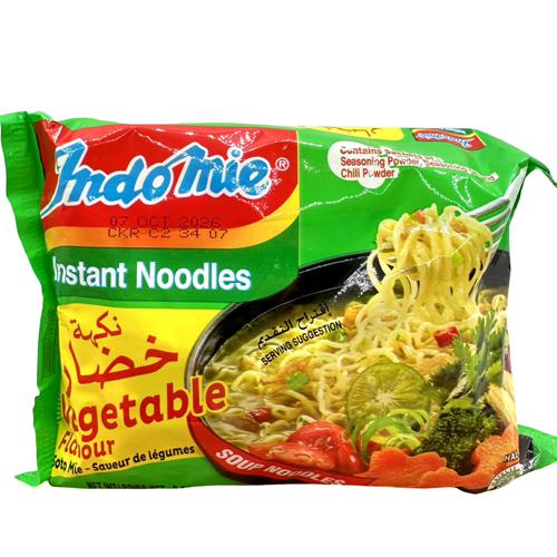 INDOMIE RAMEN INSTANT NOODLES VEGETABLE FLAVOR 75 G X 40 CT