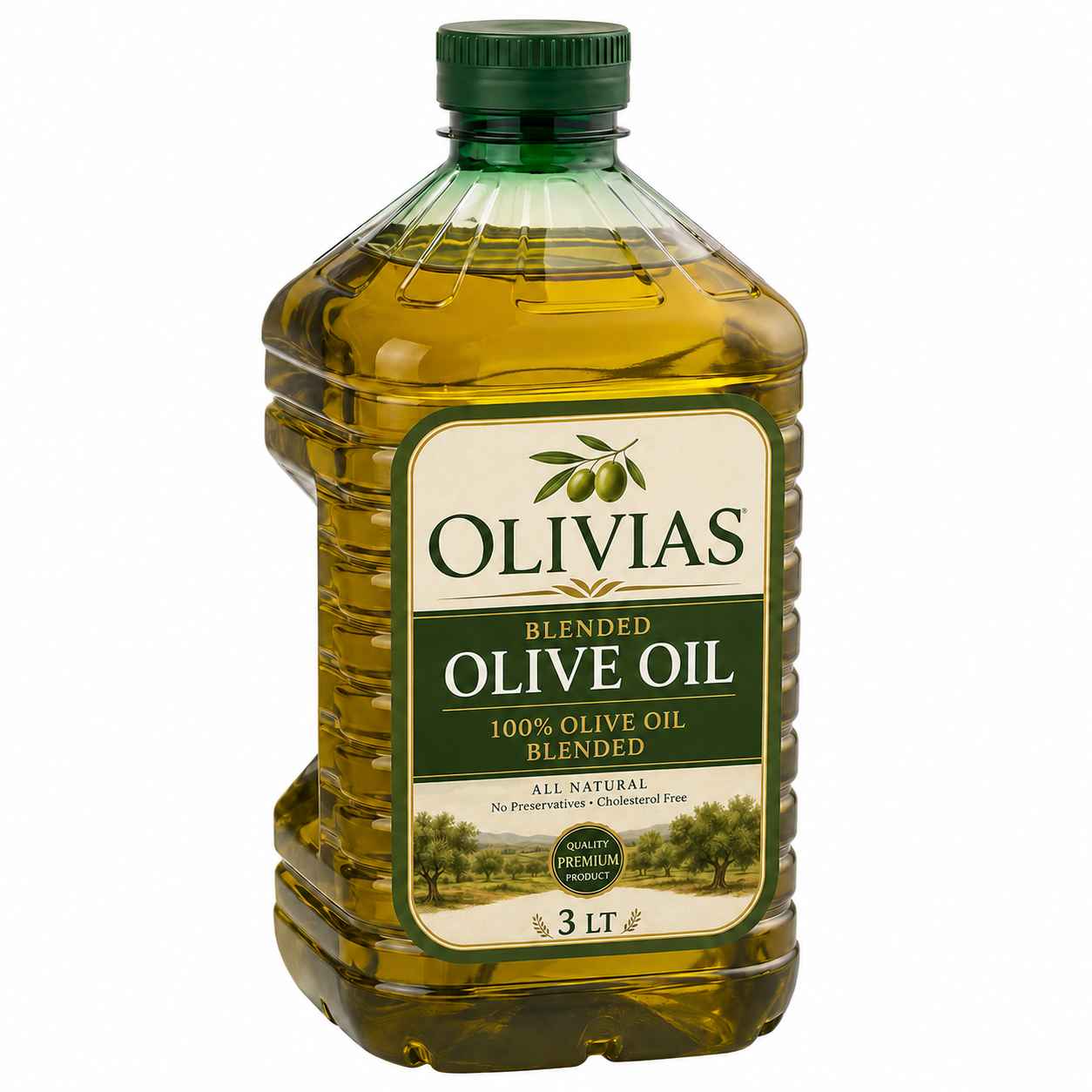 OLIVIAS BLENDED OLIVE OIL 3 LT X 4 CT