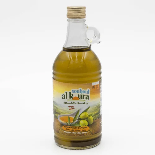 SOUHOUL AL KOURA EXTRA VIRGIN OLIVE OIL 500 ML (1.1 LB) X 12 CT