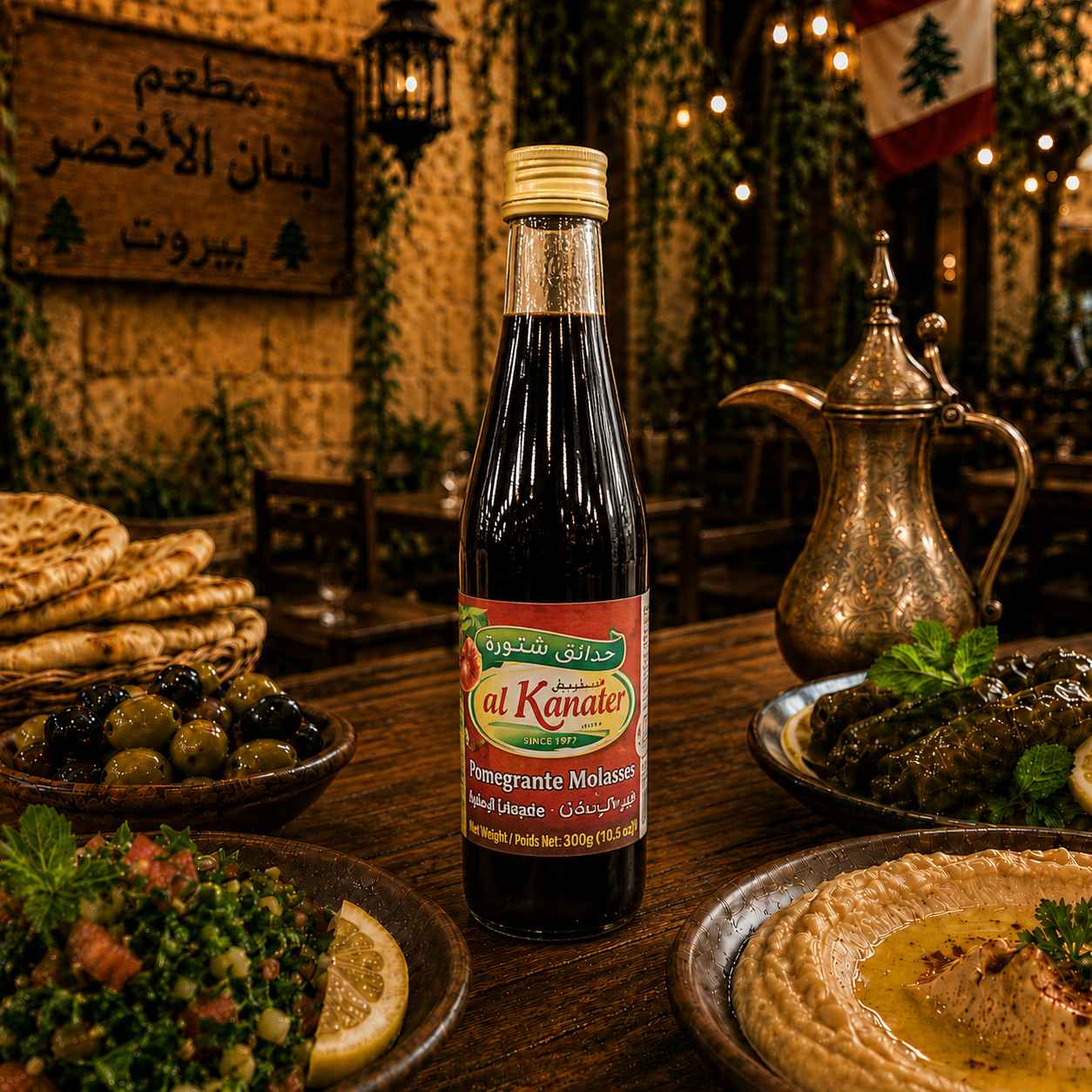 SOUHOUL AL KOURA POMEGRANATE MOLASSES 500 G X 12 CT