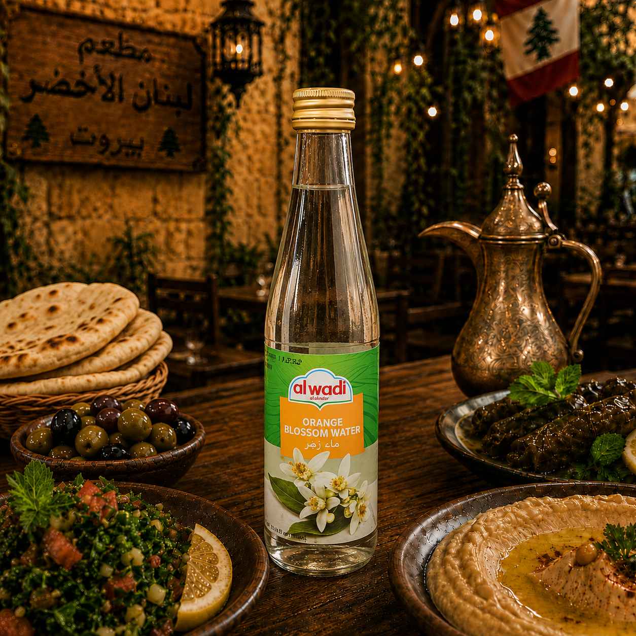 SOUHOUL AL KOURA ORANGE BLOSSOM WATER 500 ML X 12 CT