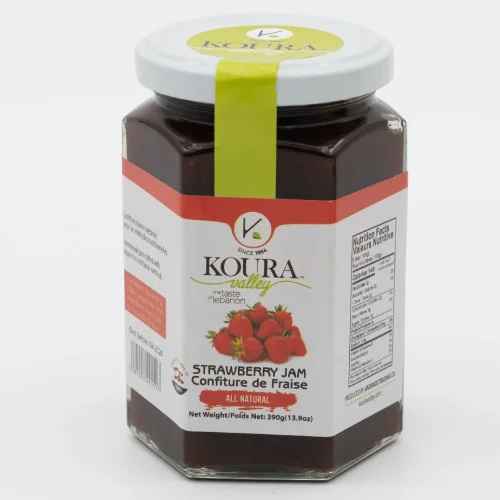 KOURA VALLEY STRAWBERRY JAM 390G (13.9OZ) X 12 CT
