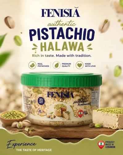 FENISIA HALAWA PISTACHIO 908 G X 12 CT