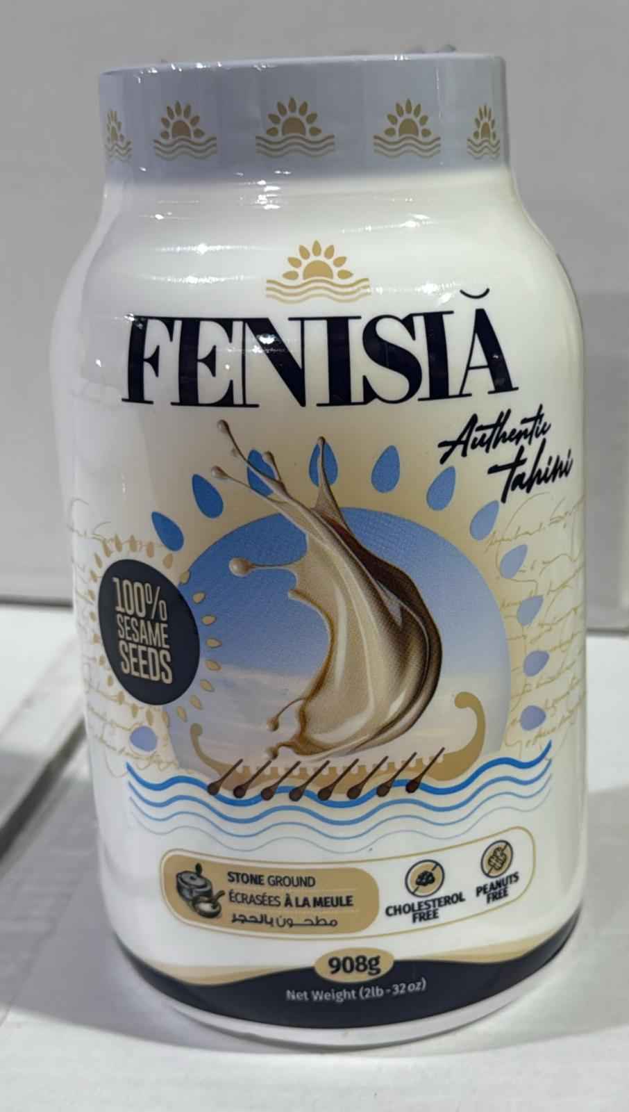 FENISIA AUTHENTIC TAHINI 908 G X 12 CT