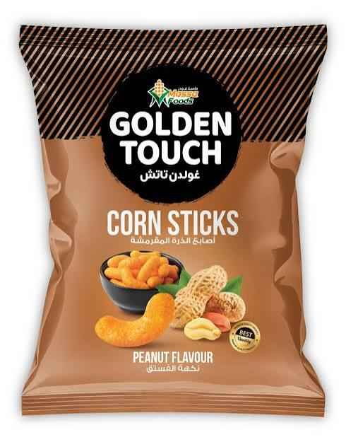 GOLDEN TOUCH CORN STICK PEANUTS FLAVOR 12X70 G