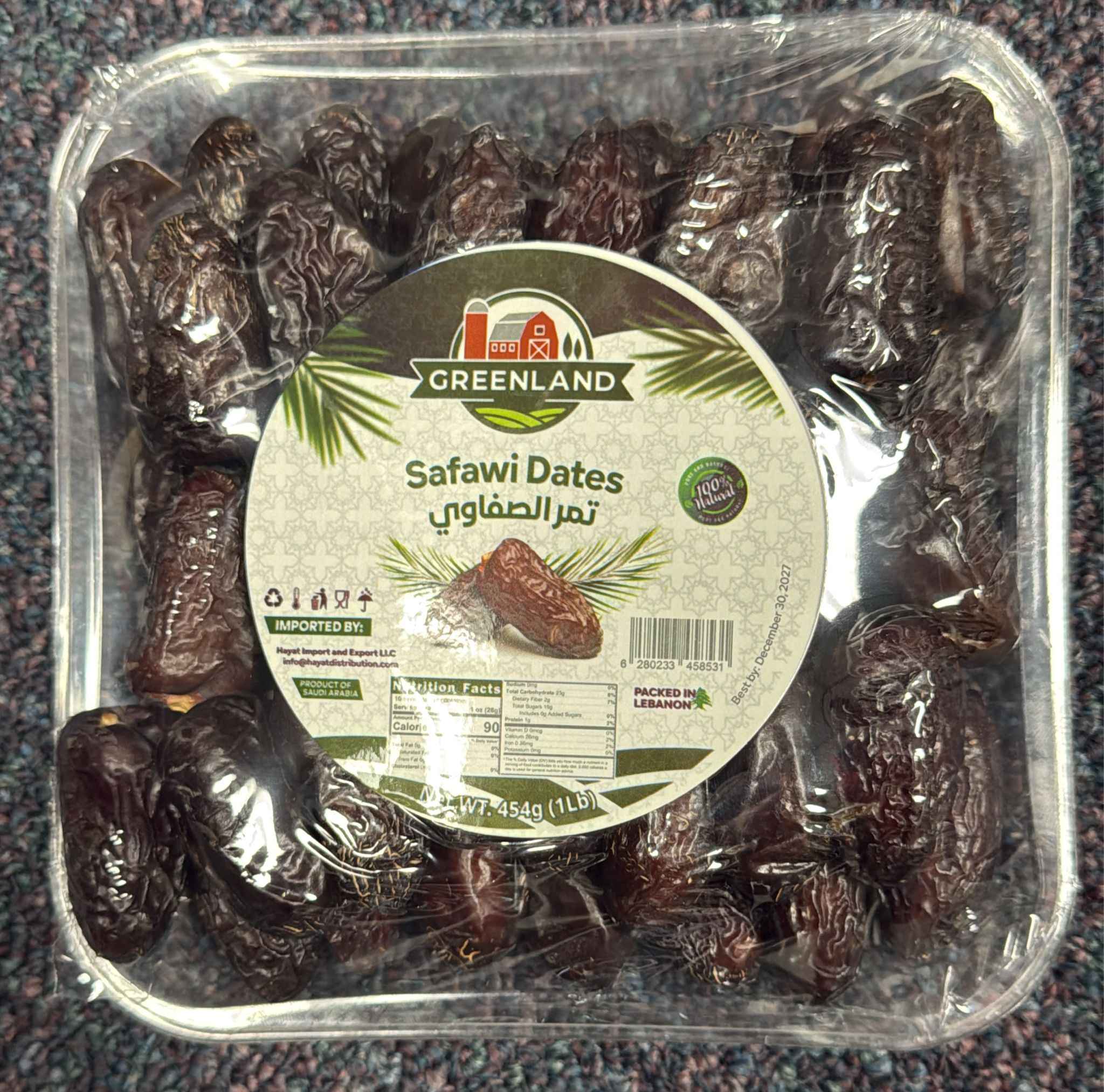 SAFAWI DATES 450 G X 24 CT
