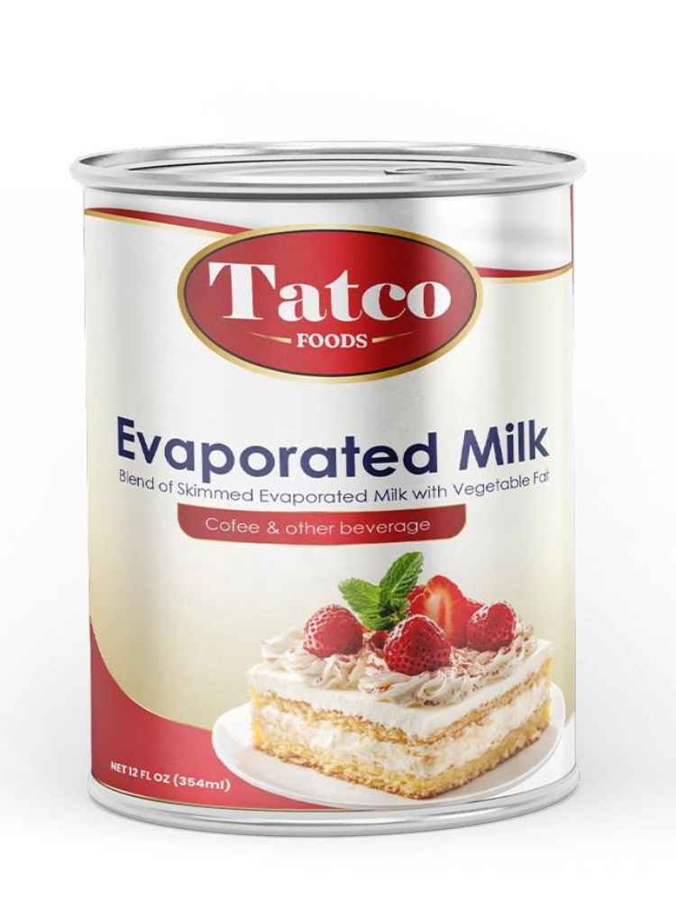 TATCO EVAPORATED MILK 354ML X 48PCS / CARTON