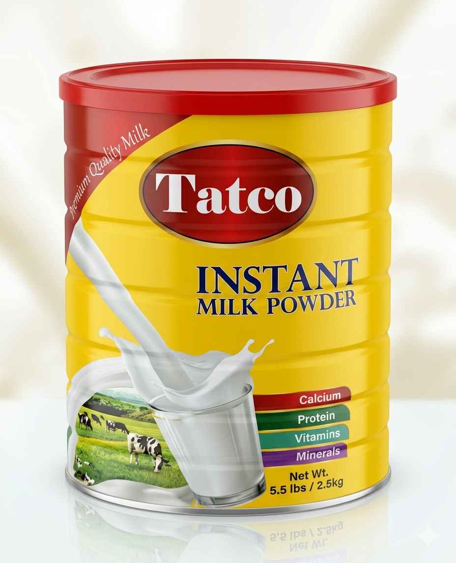 TATCO MILK POWDER 6CT / 2.5KG