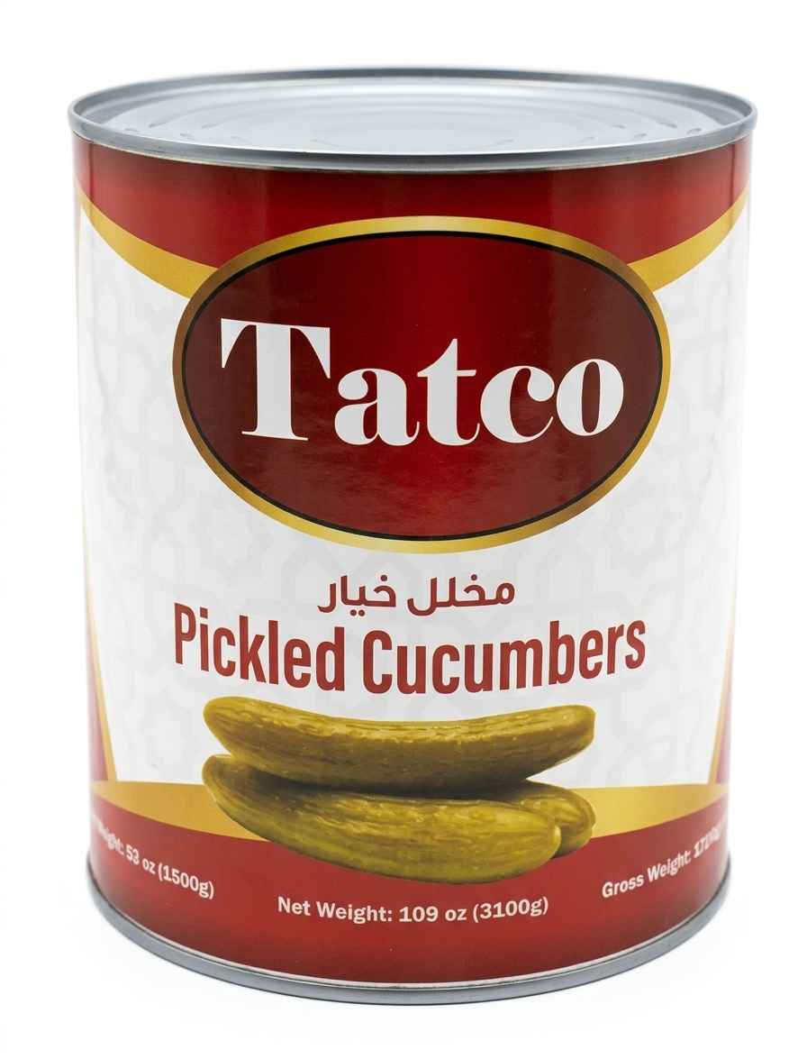 TATCO PICKLED CUCUMBERS 6CT / 109OZ