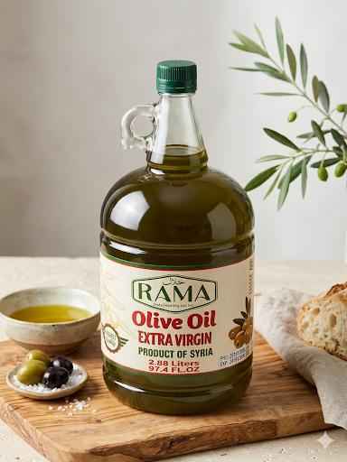 RAMA EXTRA VIRGIN HQ OLIVE OIL 3 LT X 4 CT