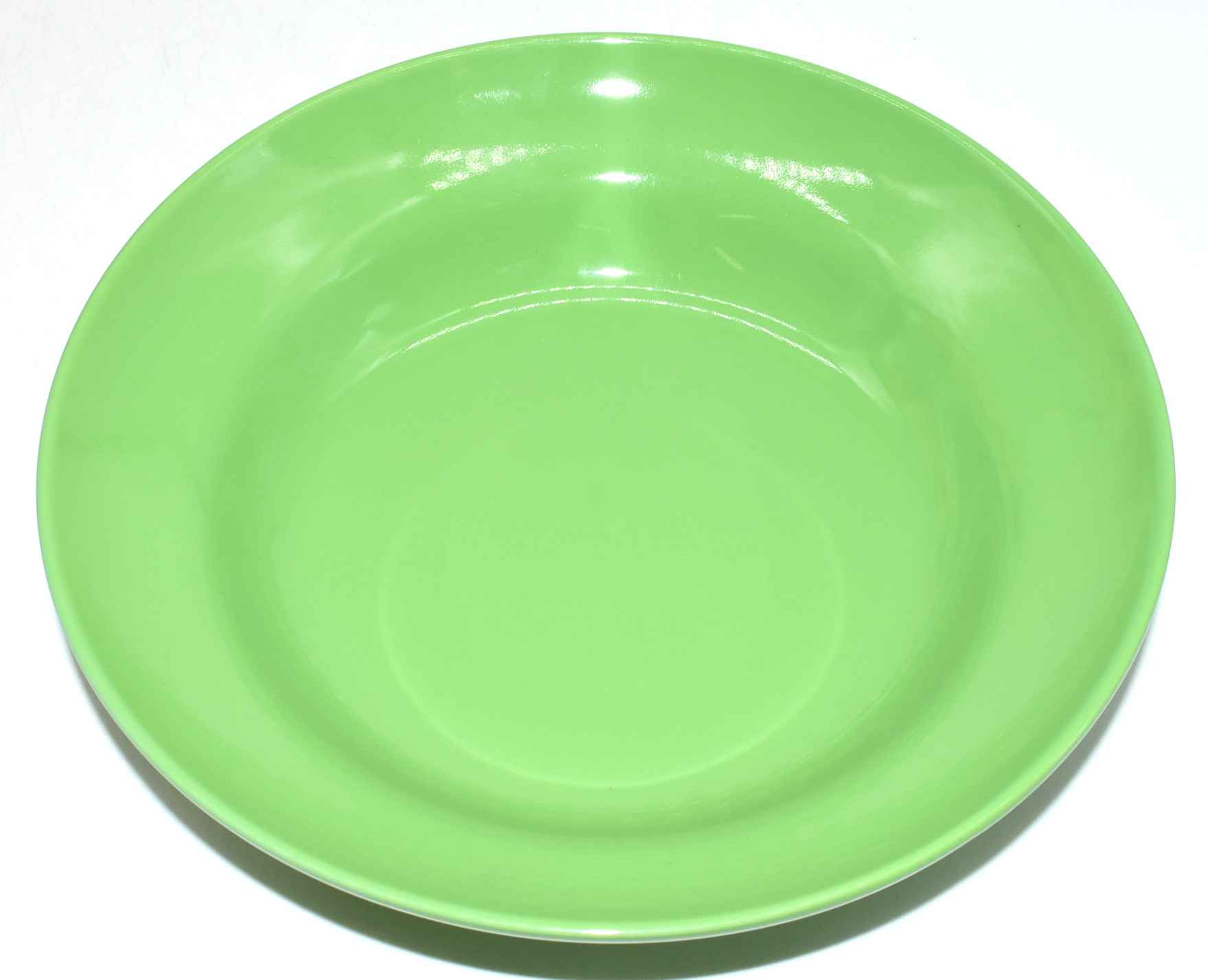 SOUP PLATE,GREEN