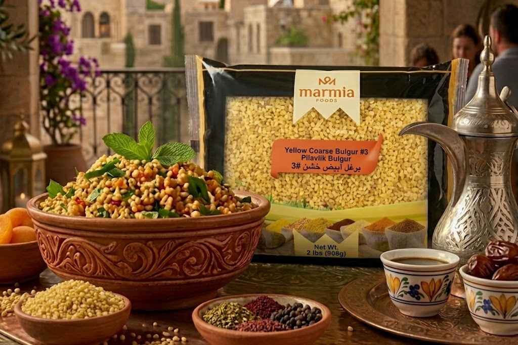MARMIA YELLOW BULGUR #3 2 LB X 12 CT