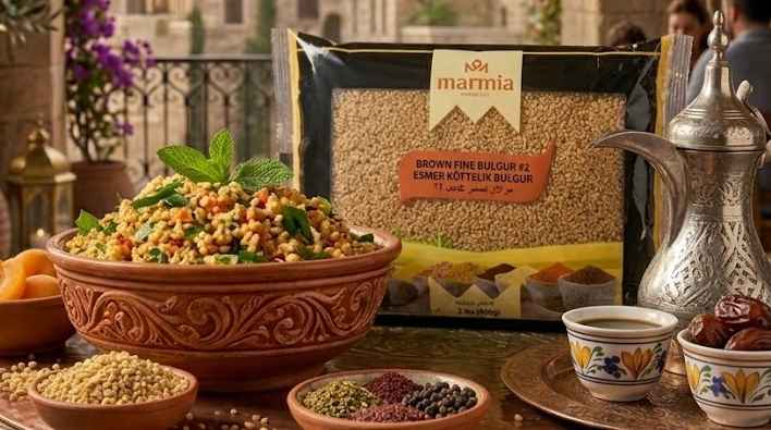 MARMIA BROWN BULGUR #2 2 LB X 12 CT