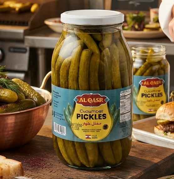 AL QASR CUCUMBER PICKLES 3000 G X 4 CT