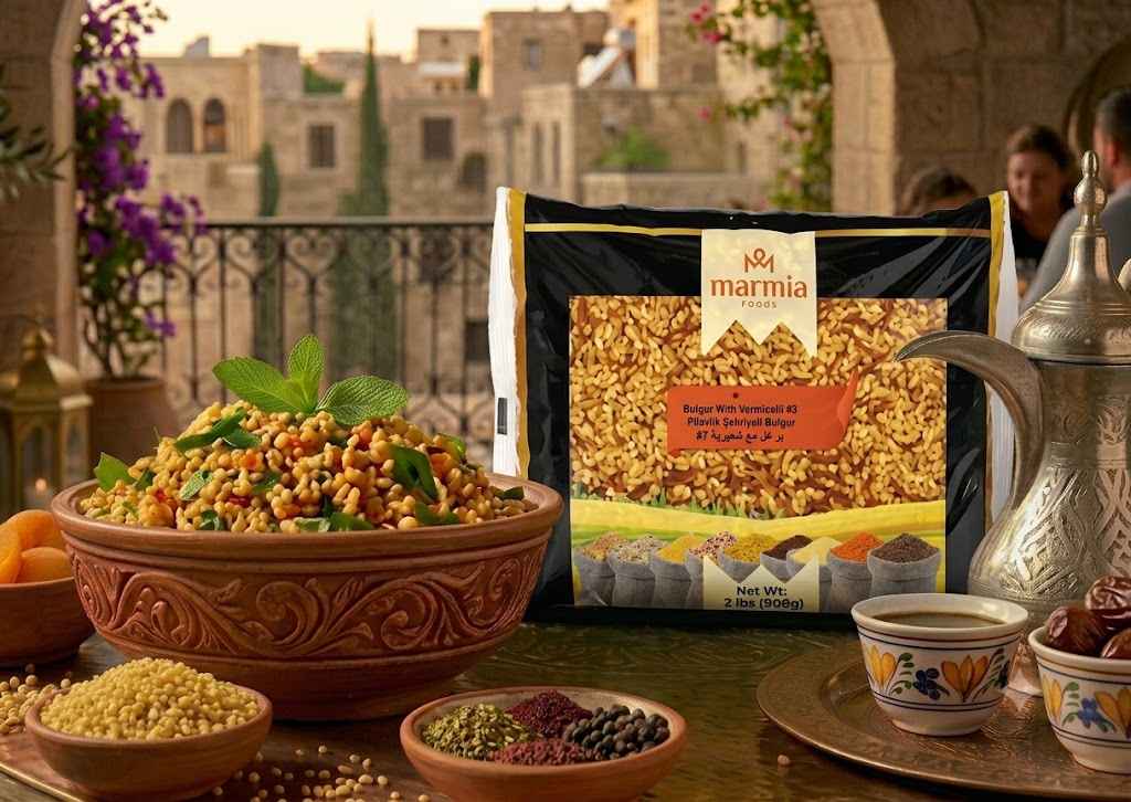 MARMIA YELLOW BULGUR WITH VERMICELLI #3 2 LB X 12 CT