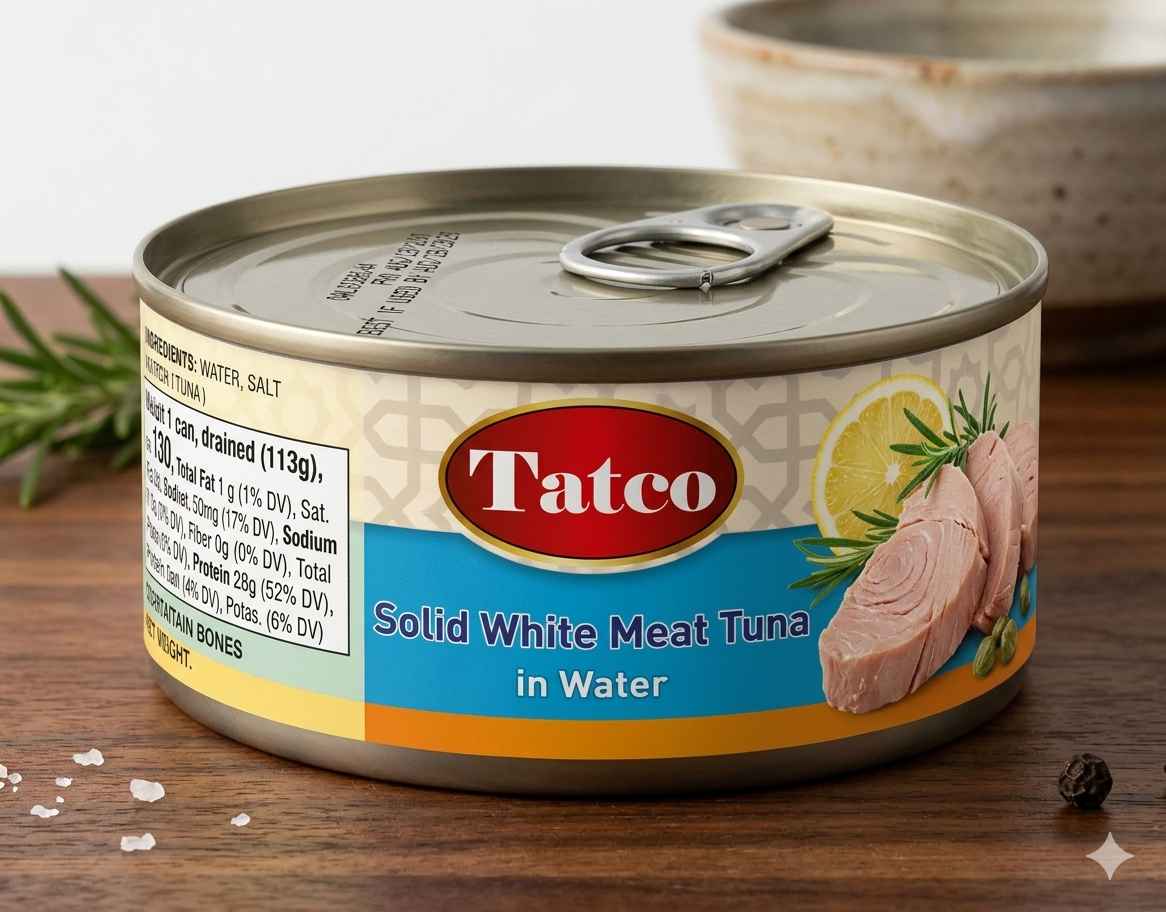 TATCO SOLID LIGHT TUNA IN WATER 48 / 5OZ