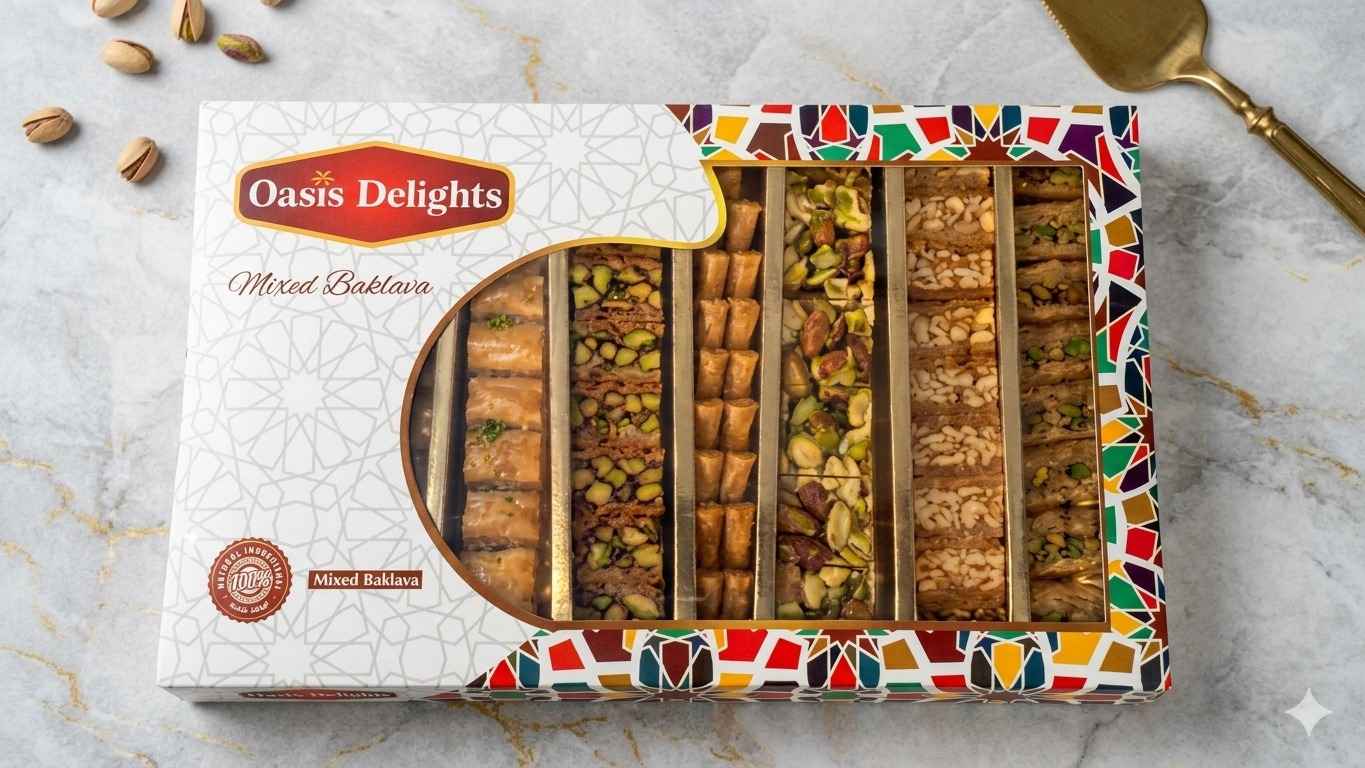 OASIS DELIGHTS BAKLAVA 1LBS X 12