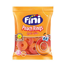 JELLY PEACH RING 80 G X 12 X 6 CT