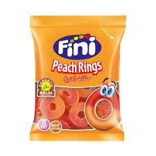 JELLY PEACH RING 80 G X 12 X 6 CT