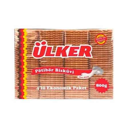 ULKER TEA BISCUIT 800 G X 6 CT