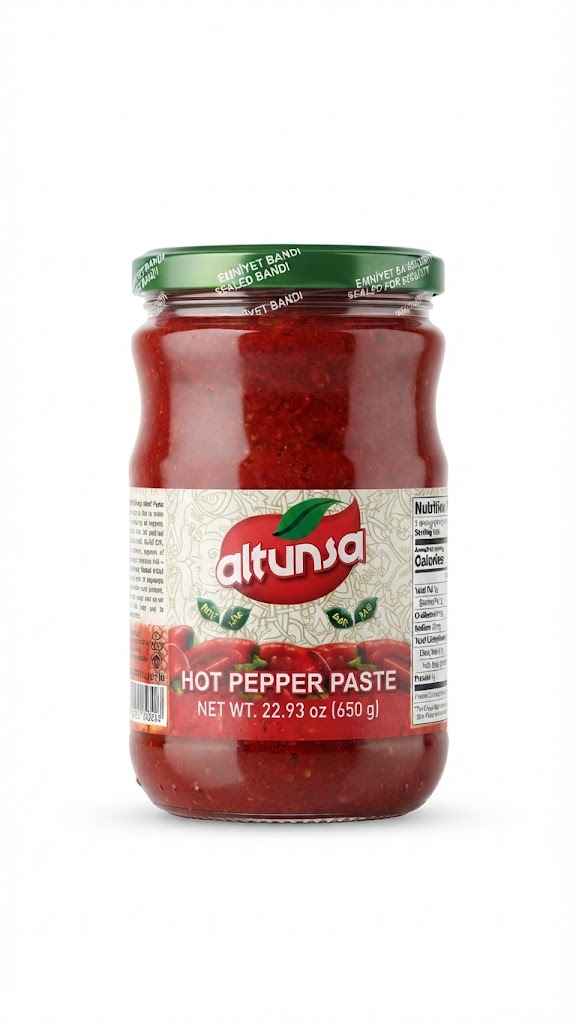 ALTUNSA SWEET PEPPER PASTE JAR 22.9 OZ X 12 CT