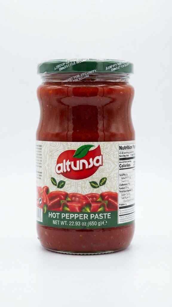 ALTUNSA HOT PEPPER PASTE JAR 22.9 OZ X 12 CT