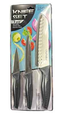 3PC KNIFE SET 1PK (QTY/CTN 48.00  SET)
