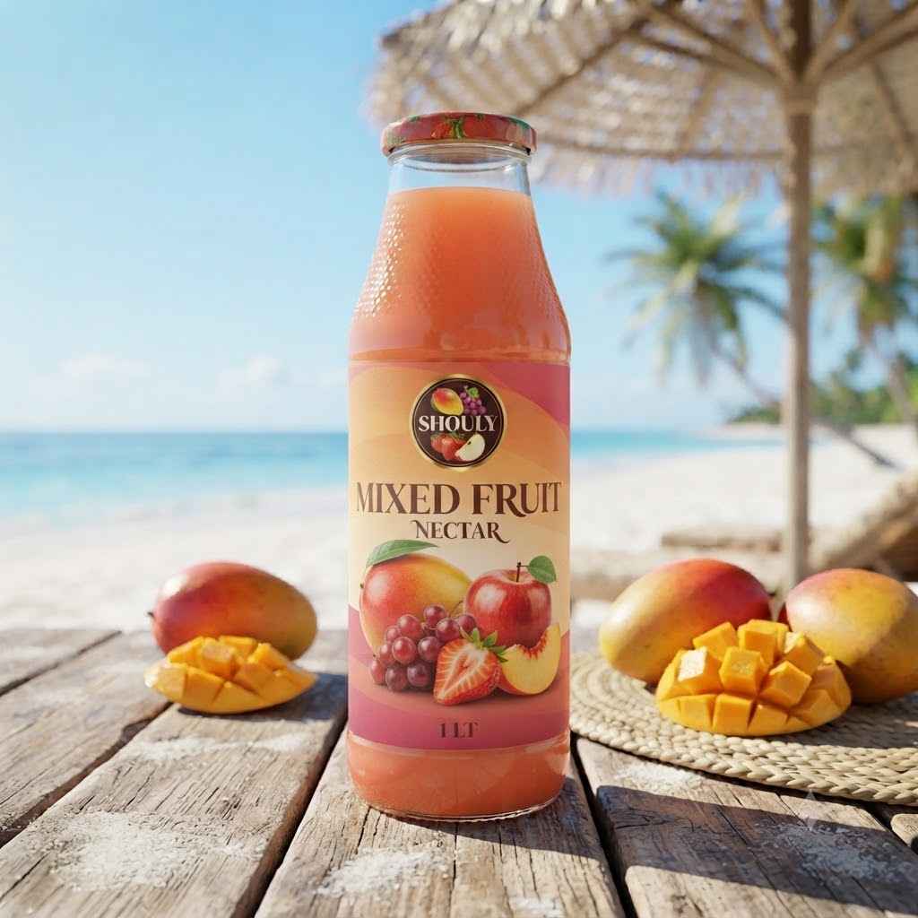 SHOULY MIXED FRUIT NECTAR 1 LT X 12 CT