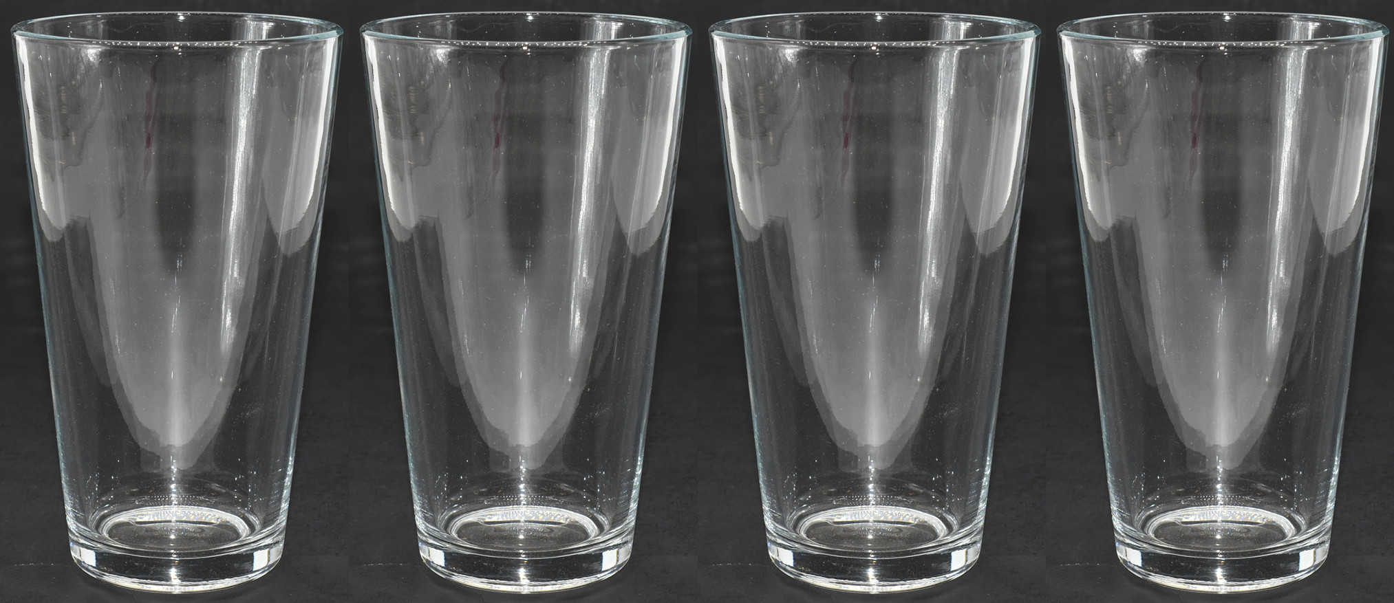 COOLER GLASS,4PC SET,15.75OZ,