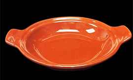 BOWL, BAKER, TERRACOTTA