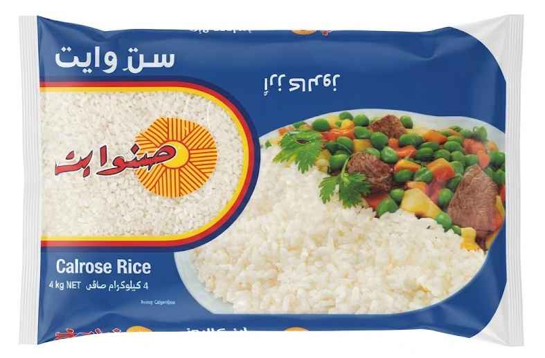 SUNWHITE CALROSE RICE 4 KG X 8 CT