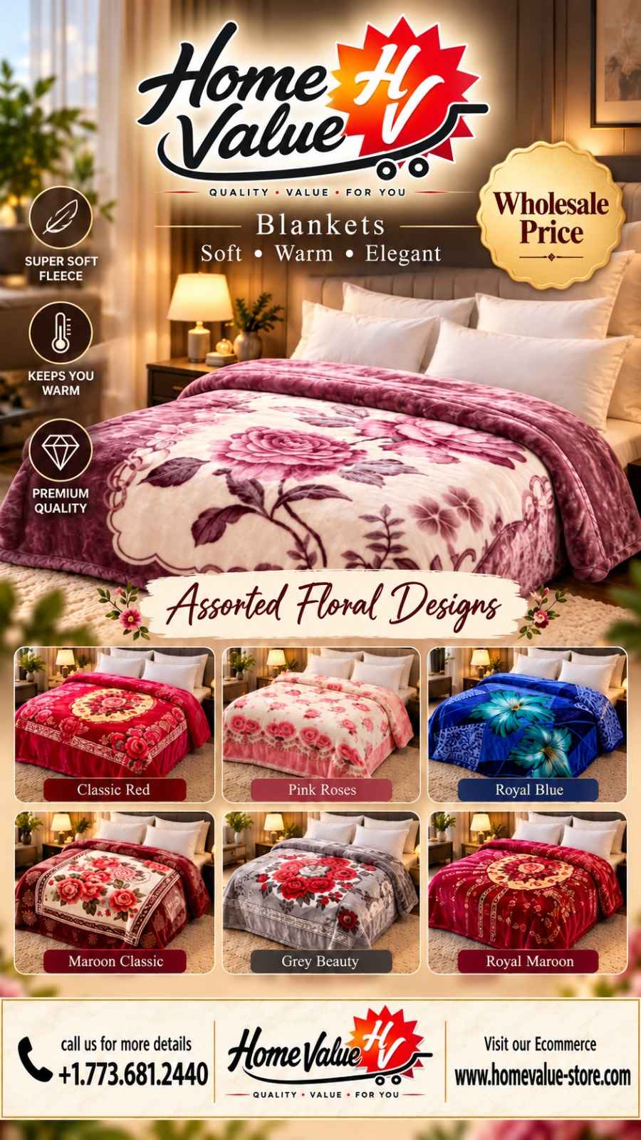 BLANKET 4KG REVERSIBLE