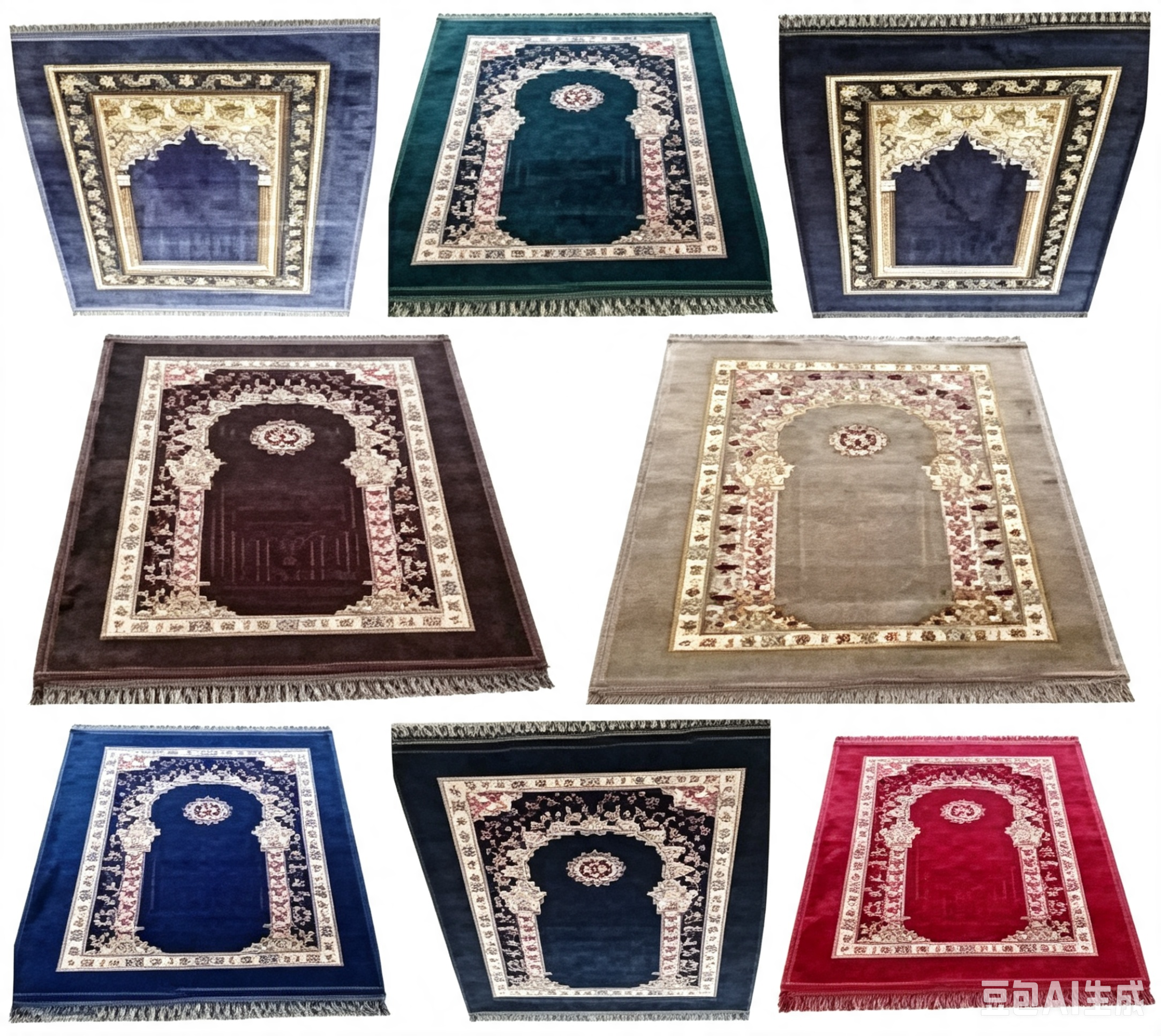 RAMADAN MUSLIM CARPET PRAYER 80CM X 120CM