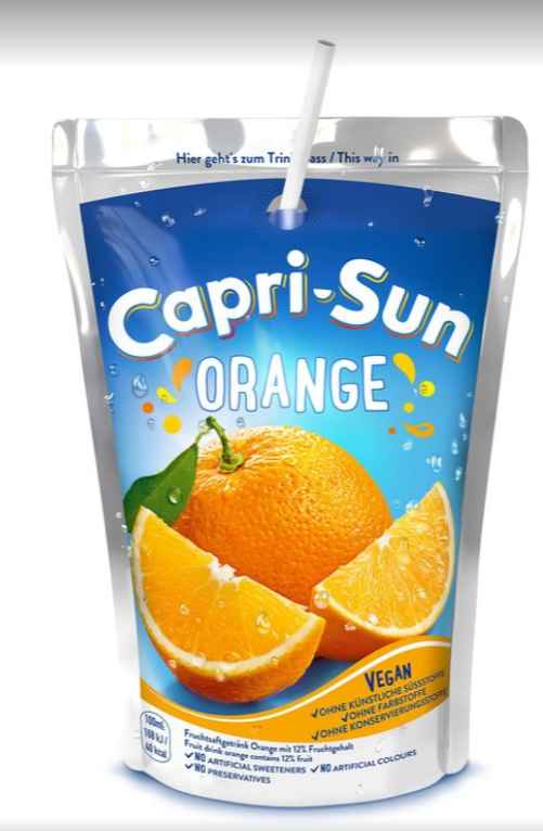 CAPRI SUN ORANGE 40CT