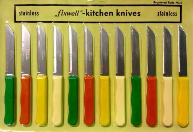 KNIFE FIXWELL 12PC/CARD, 50CARD/CS
