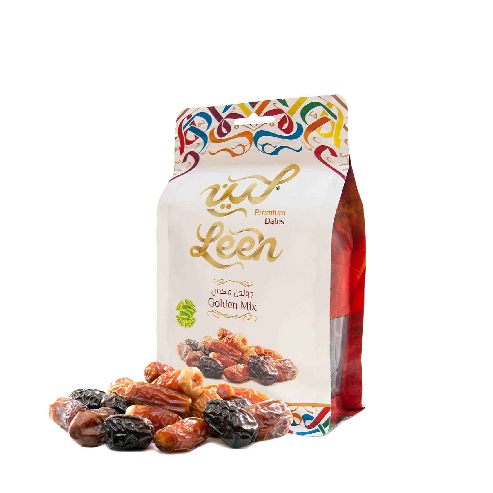 LEEN GOLDEN MIX DATES RESEALABLE POUCH 250G