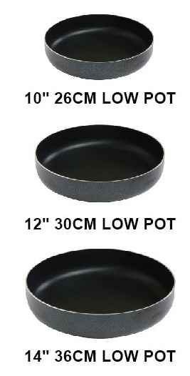 LOW POT 3PCS SET 3.5MM (QTY/CTN 3 PCS/SET)