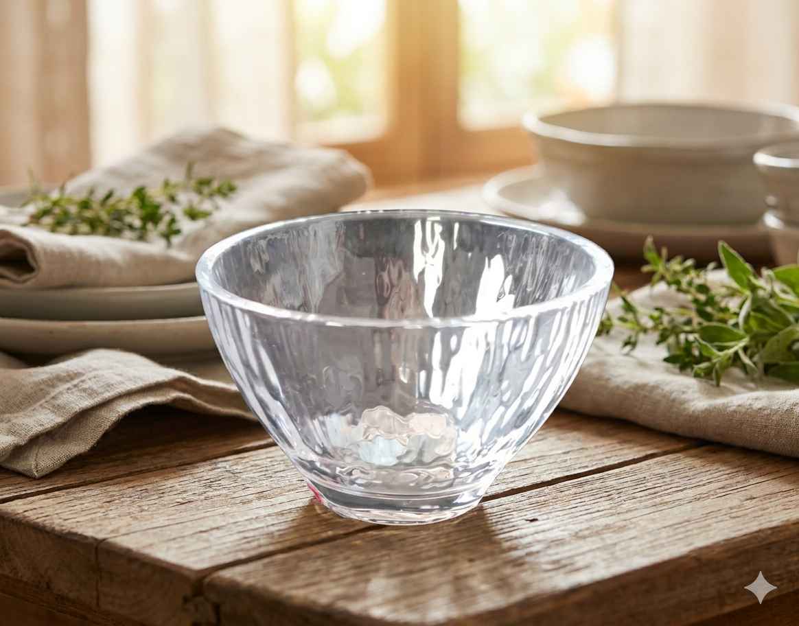 GLASS BOWL 6 PCS BOX (QTY/ CTN 24 SET)