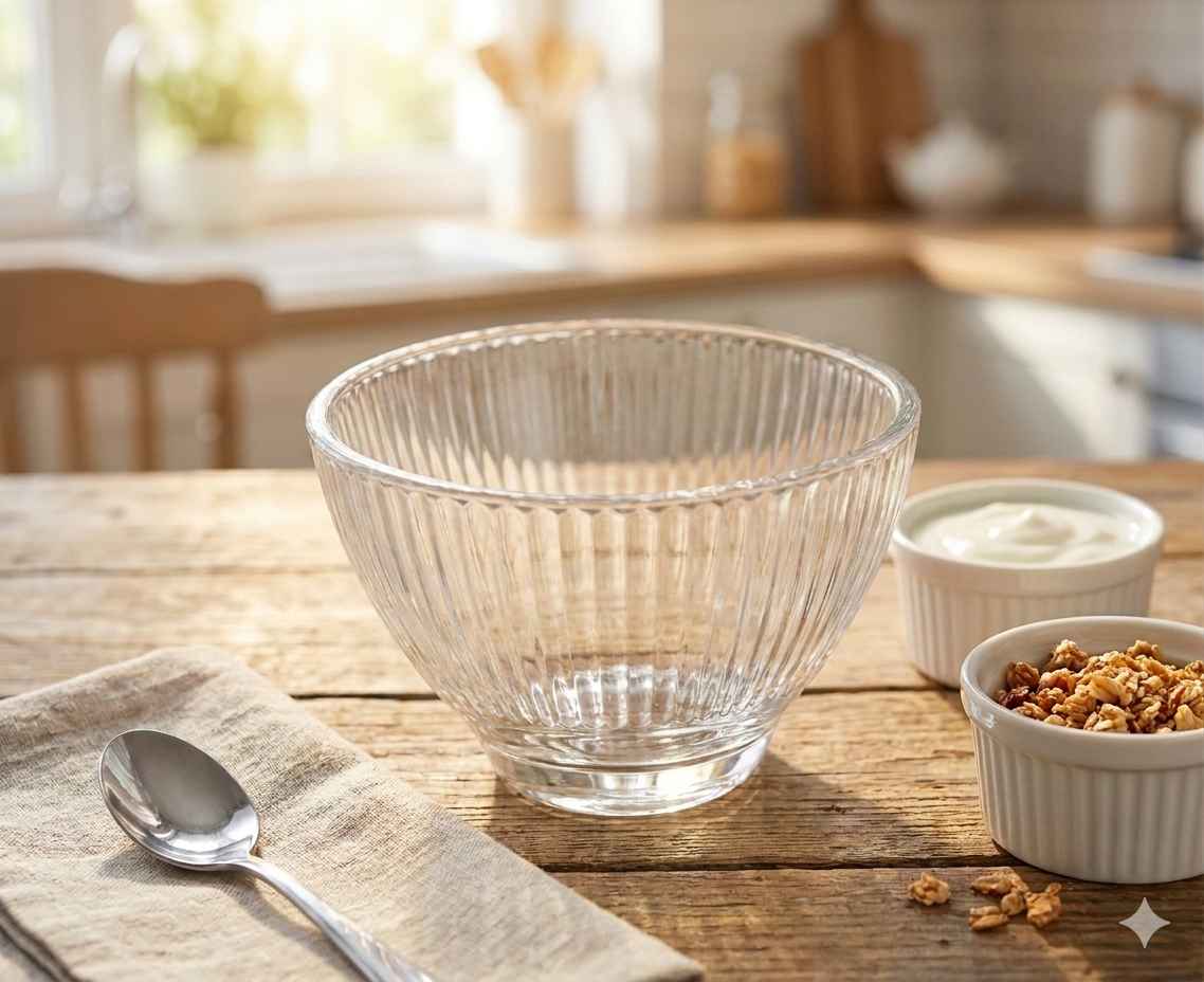 GLASS BOWL 6 PCS BOX (QTY/ CTN 24 SET)