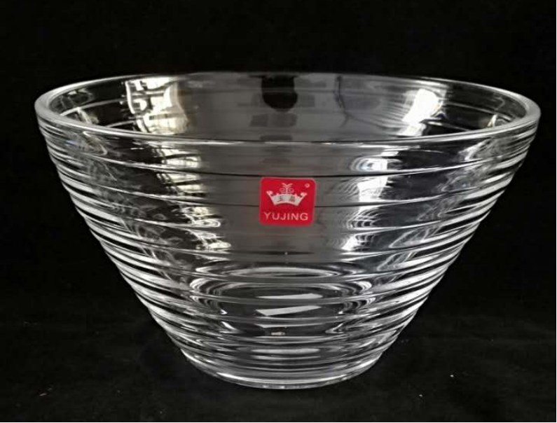 GLASS BOWL 3 PCS SET (QTY/ CTN 6 SET) (QTY/CTN 6.00  SET)