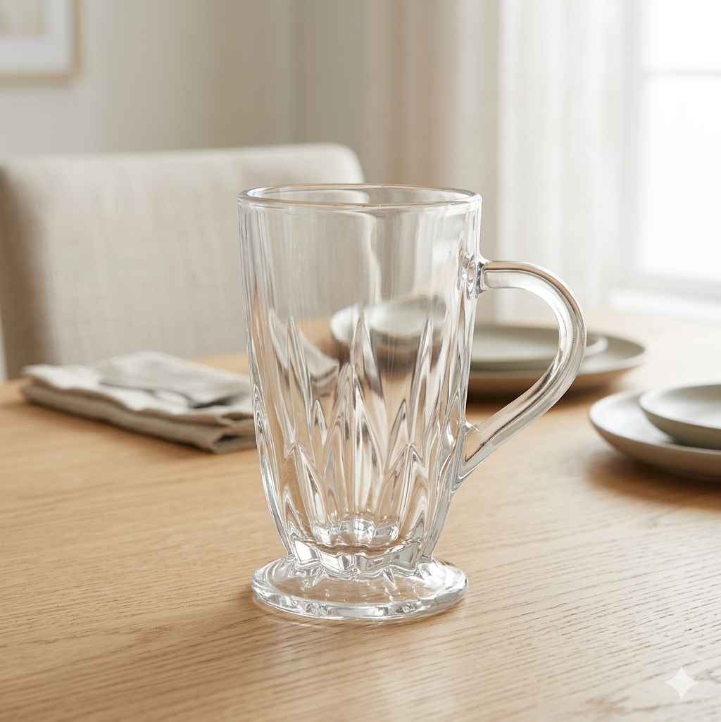 GLASS CUP COLOR BOX  6PCS  (QTY/CTN 12.00 SET)