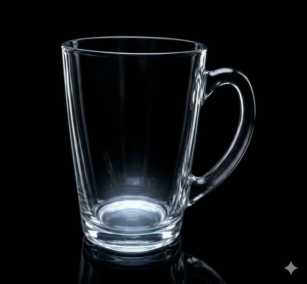 GLASS CUP COLOR BOX 6PCS  (QTY/CTN 12.00  SET)