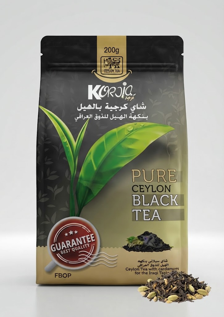 KORJIA TEA 100 TB BLACK (2G X 100TB X 18 PKTS) X 40